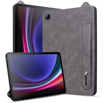 Tablet Case For Honor Pad X8 / Pad X8 Lite / Pad 6 10.1-inch / Huawei Enjoy Tablet 2 10.1 Hand Strap Kickstand Leather Cover