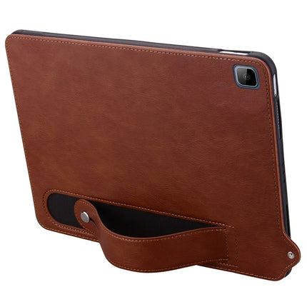 Tablet Case For Honor Pad X8 / Pad X8 Lite / Pad 6 10.1-inch / Huawei Enjoy Tablet 2 10.1 Hand Strap Kickstand Leather Cover