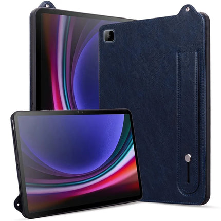 Tablet Case For Honor Pad X8 / Pad X8 Lite / Pad 6 10.1-inch / Huawei Enjoy Tablet 2 10.1 Hand Strap Kickstand Leather Cover