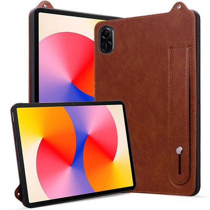 For Honor Pad X8 Pro / Pad X9 Tablet Case Hand Strap Kickstand Leather Cover