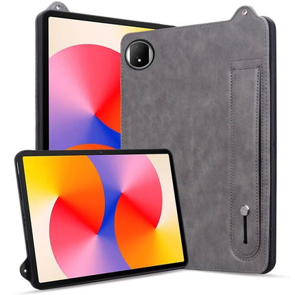 For Honor MagicPad 2 12.3 Tablet Case Hand Strap Kickstand Leather Cover