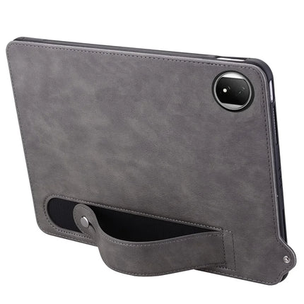 For Honor MagicPad 2 12.3 Tablet Case Hand Strap Kickstand Leather Cover
