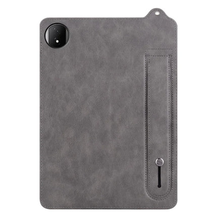 For Honor MagicPad 2 12.3 Tablet Case Hand Strap Kickstand Leather Cover