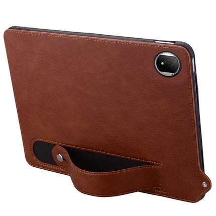 For Honor MagicPad 2 12.3 Tablet Case Hand Strap Kickstand Leather Cover