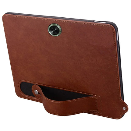 For OnePlus Pad Go / Oppo Pad Air 2 Case Hand Strap Kickstand Leather Tablet Cover