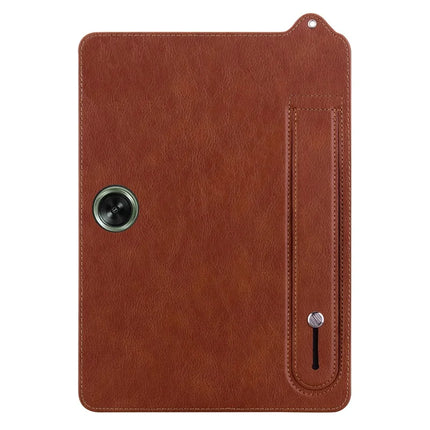 For OnePlus Pad Go / Oppo Pad Air 2 Case Hand Strap Kickstand Leather Tablet Cover