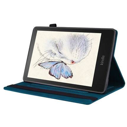 For Amazon Kindle Paperwhite (2024) Case PU Leather Protective Folio Tablet Cover with Card Holder