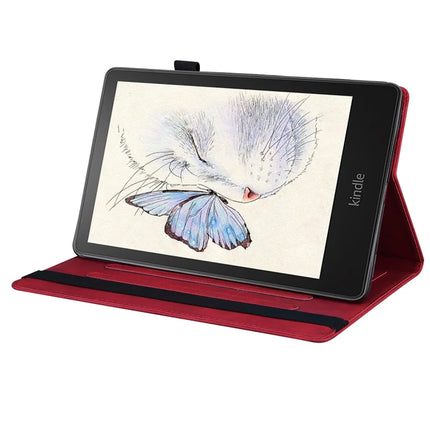 For Amazon Kindle Paperwhite (2024) Case PU Leather Protective Folio Tablet Cover with Card Holder