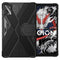 For Lenovo Legion Y700 (2024) TPU Case Kickstand Tablet Protective Cover - Black